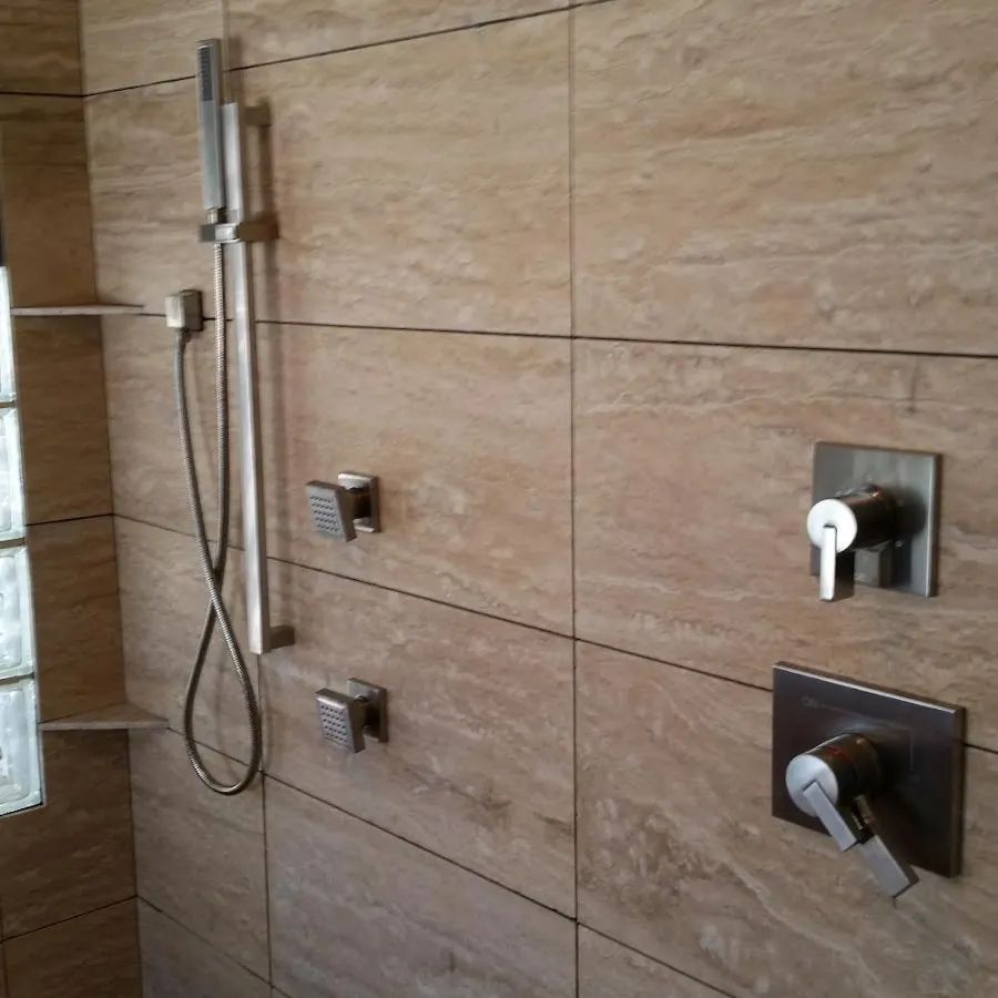 Shower fixture installation for Frozen Pipe Repair in Woodfin